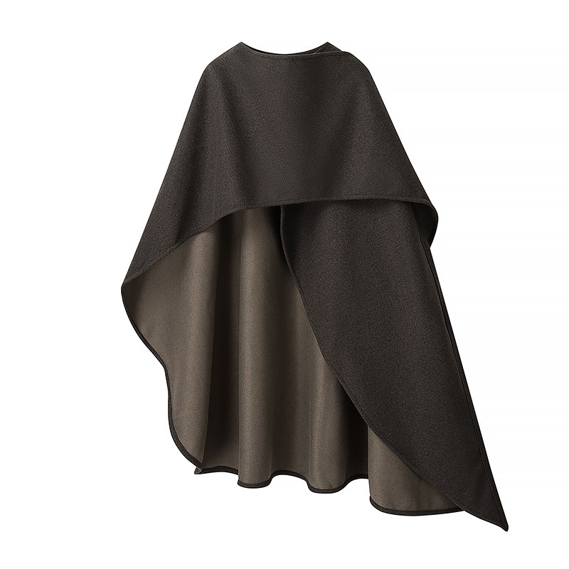 ZA cross-border women's clothing wholesale European and American style new fashion all-match niche design sense woolen cape shawl coat