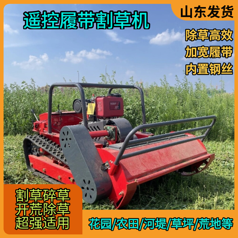 Factory Export Diesel Remote Control Lawn Mower, Self-Propelled Lawn Mower, Lawn Trimmer and Weeder
