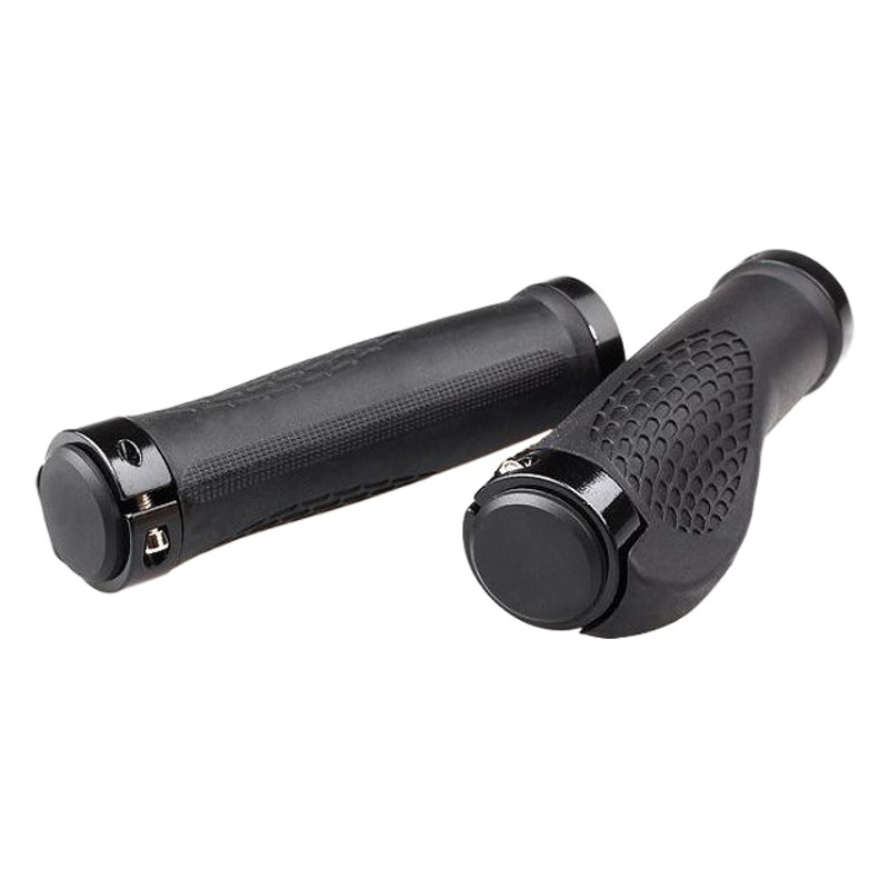 Bicycle meat ball handle cover mountain bike non-slip bilateral lock rubber handle bicycle riding equipment