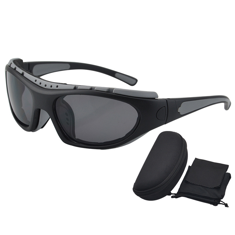 Picture of New motorcycle glasses windproof sand UV protection postoperative glasses skydiving goggles riding goggles 9060