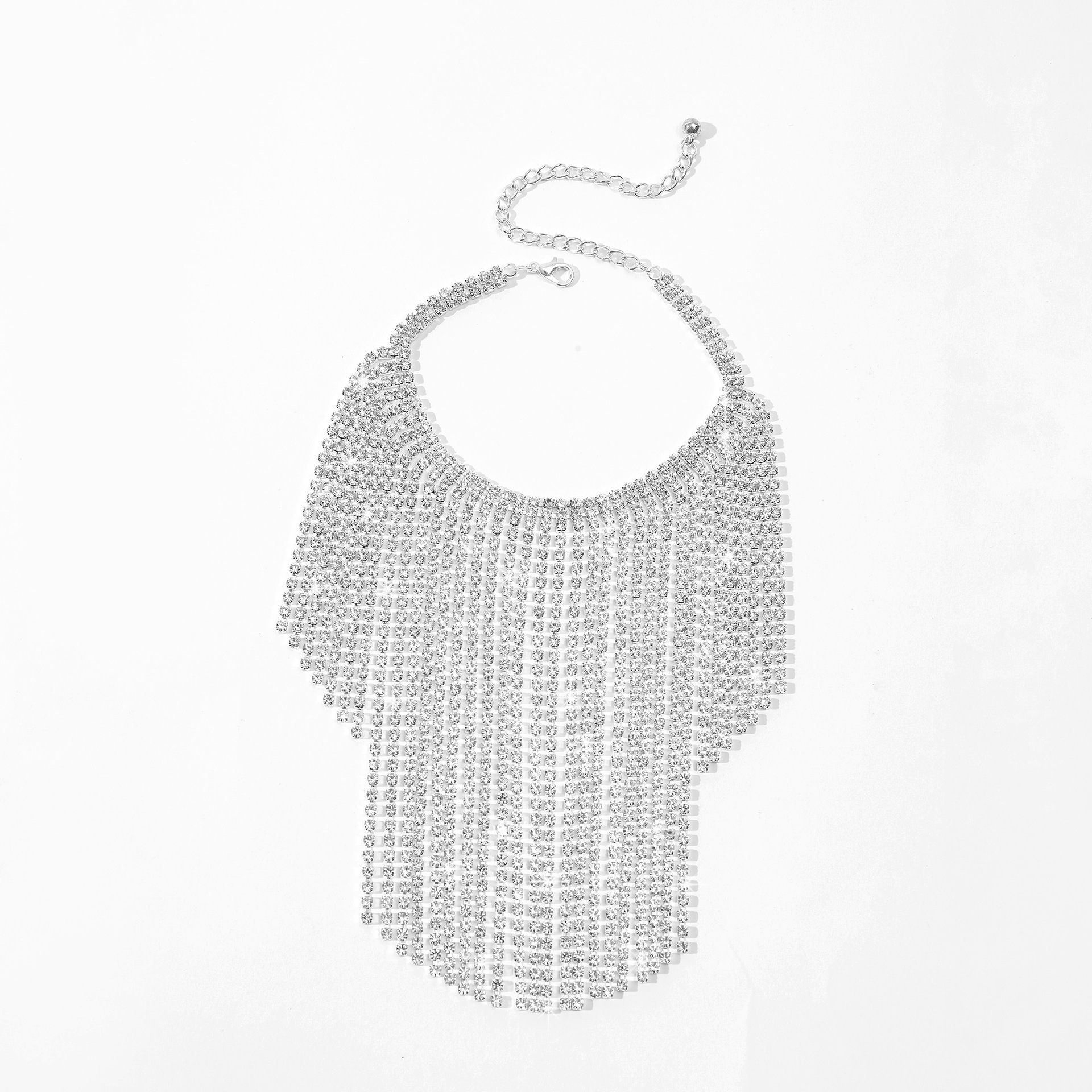 Picture of Cross-border Hot Rhinestone Tassel Foot Chain European and American Light Luxury Full Diamond Sexy Exaggerated High Heels Accessories Shoe Chain Foot Accessories