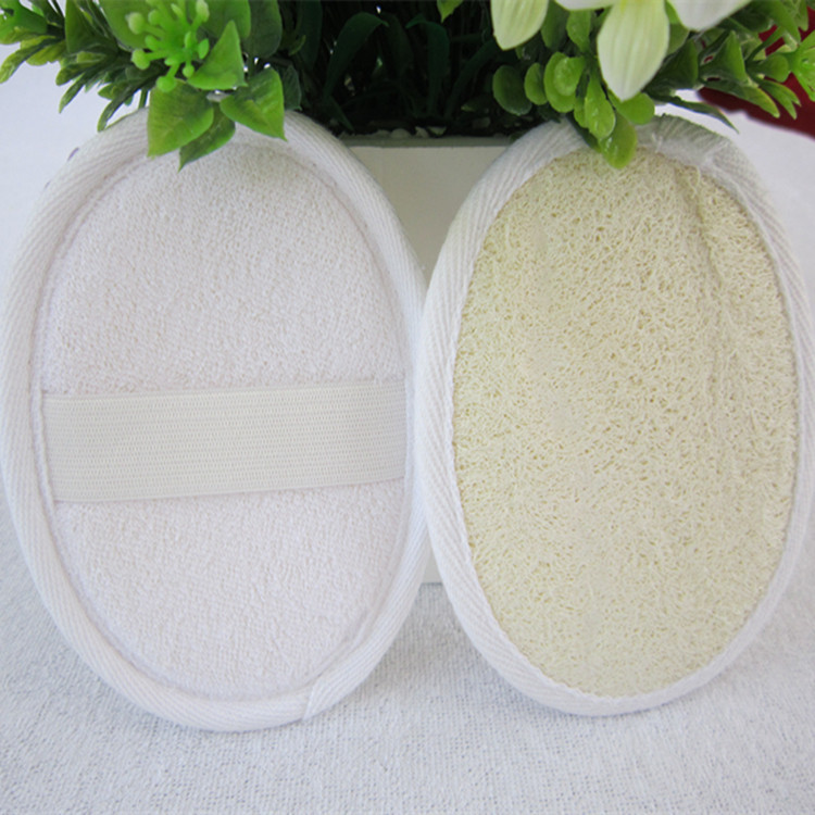 Picture of Manufacturer's Ready-Made Loofah Bath Towel Wholesale Star Hotel Room Toiletry Bag Set 9*12 Bath Wipe