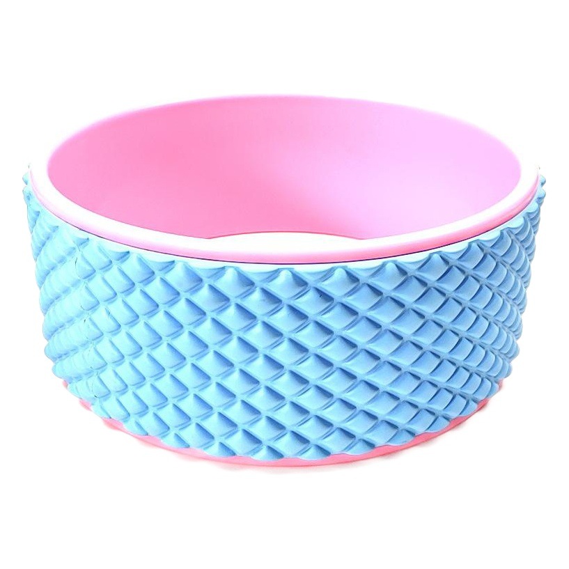 Picture of Upgraded 3D Floating EVA Yoga Wheel Back Curved Beauty Back Artifact Massage Roller Yoga Fitness Supplies