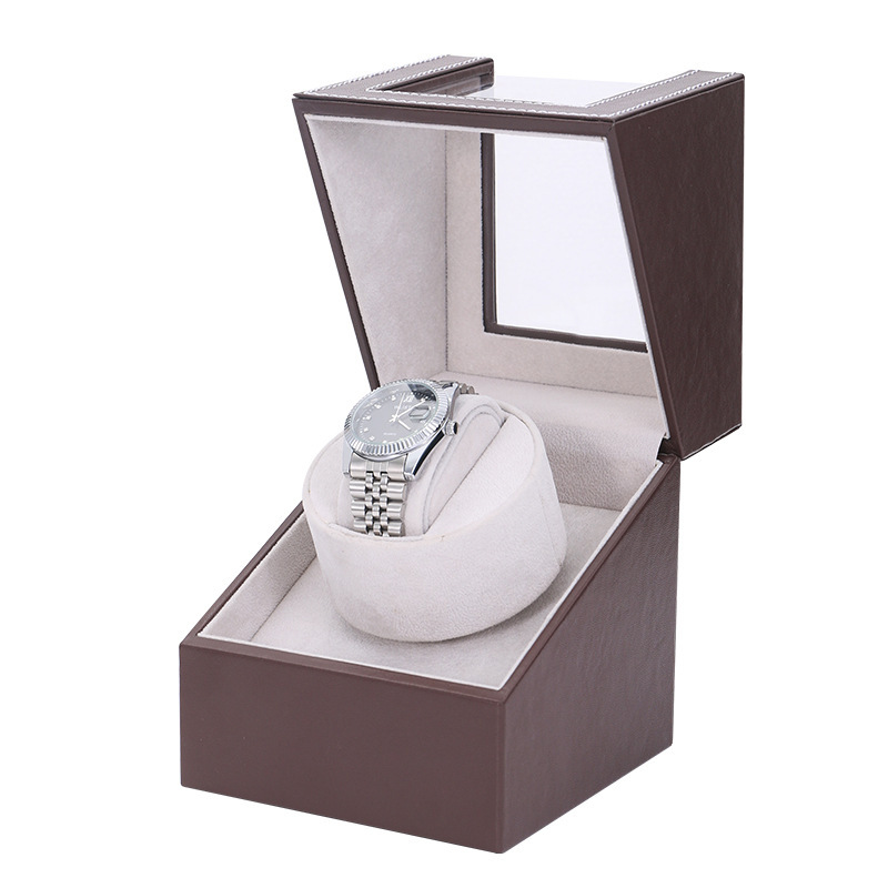 Picture of Watch Winder Mechanical Watch Watch Box Storage Box Watch Swing Rotating Holder Gift Cross-Border Gift Box