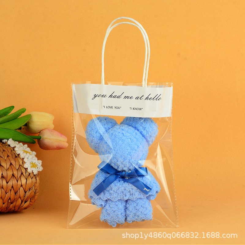 Picture of Pineapple towel bear shape shop supplies wedding gift Festival activities birthday opening small gifts wholesale