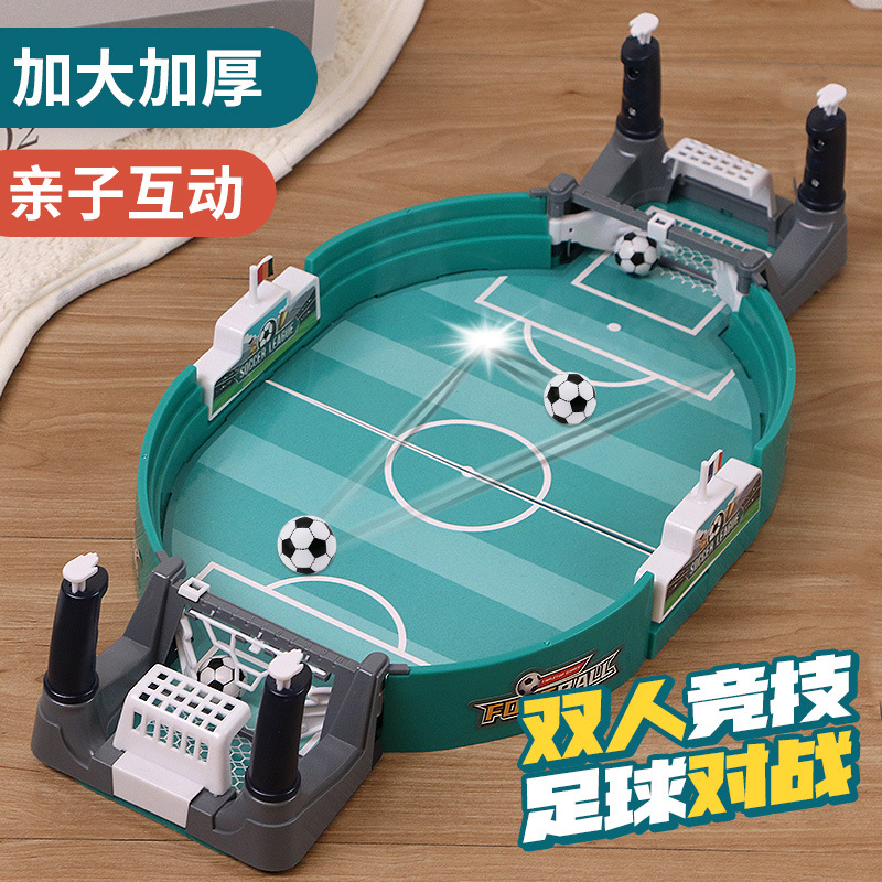 Picture of New large table-top football children's cross-border puzzle pair fighter fun two-person battle table football field toys