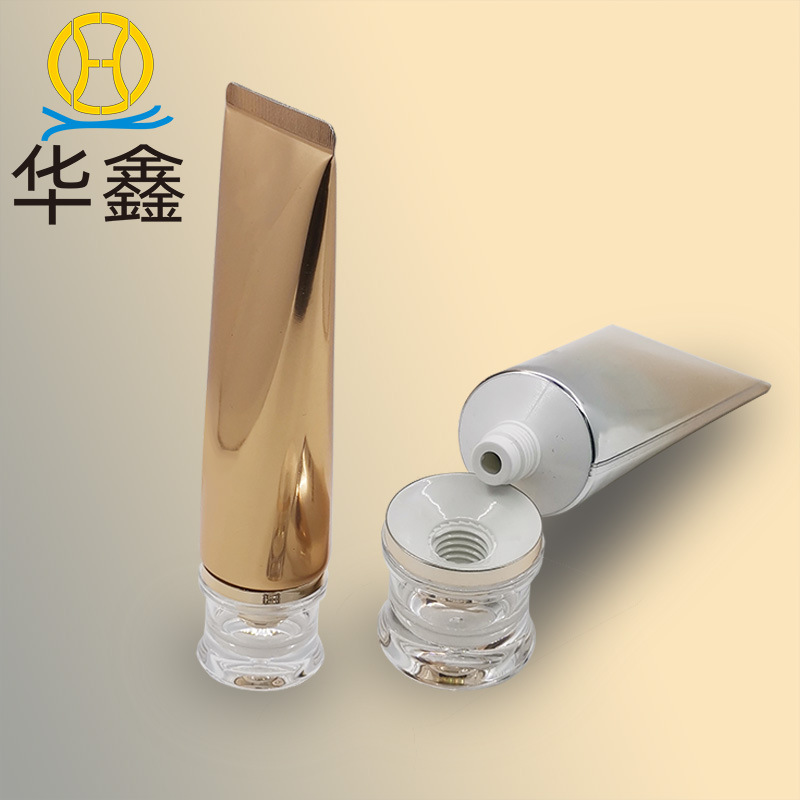 Cosmetic Hose Packaging 100g Facial Cleanser Hose Packaging Aluminum Plastic Pipe Acrylic Cover Packaging Guangzhou Factory
