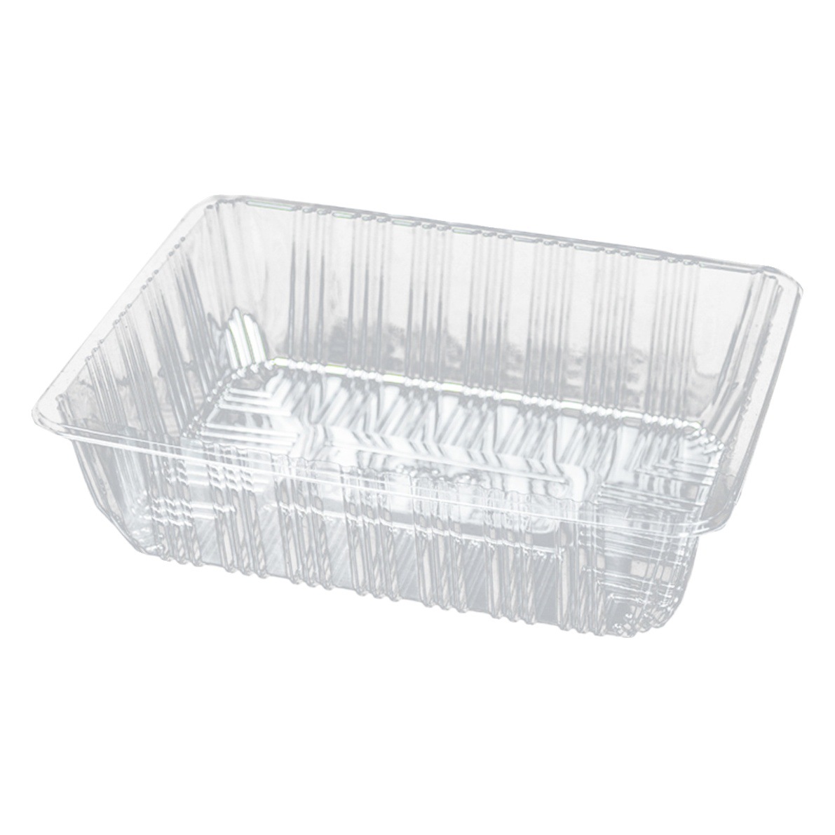 Disposable Fruit Box Without Lid Plastic Packaging Box Commercial One Pound Two Pounds Watermelon Fruit Shop Classy Fruit Cutting Box