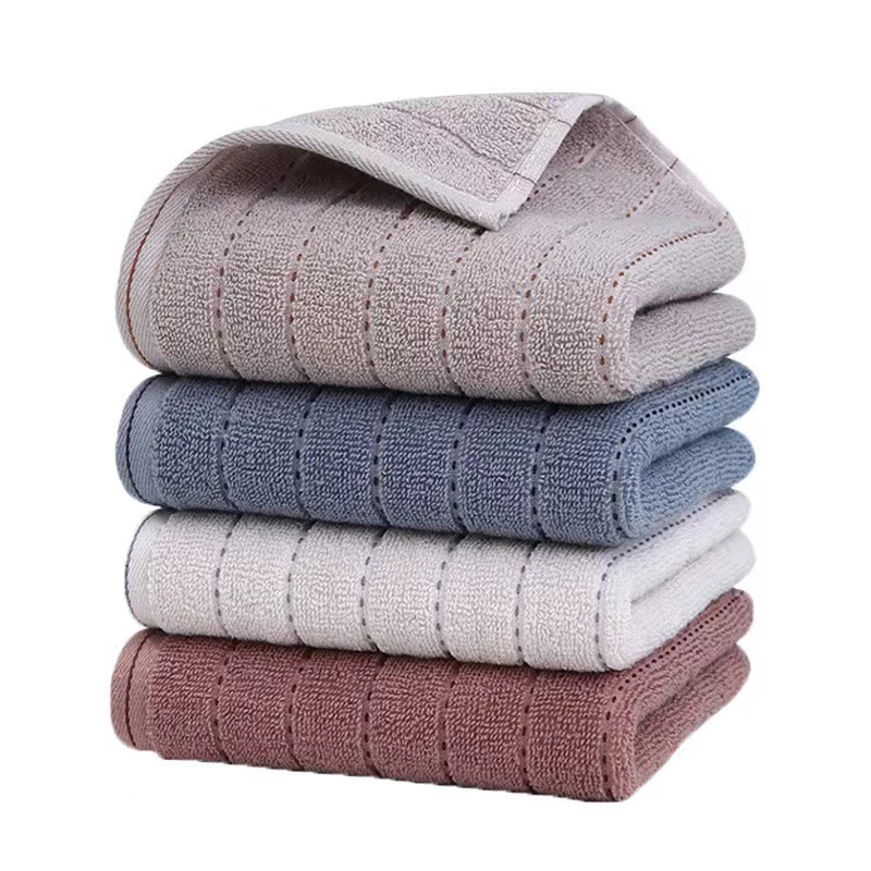 Picture of Gaoyang factory cotton European flower towel soft absorbent large face towel supermarket gift wholesale face towel household towel
