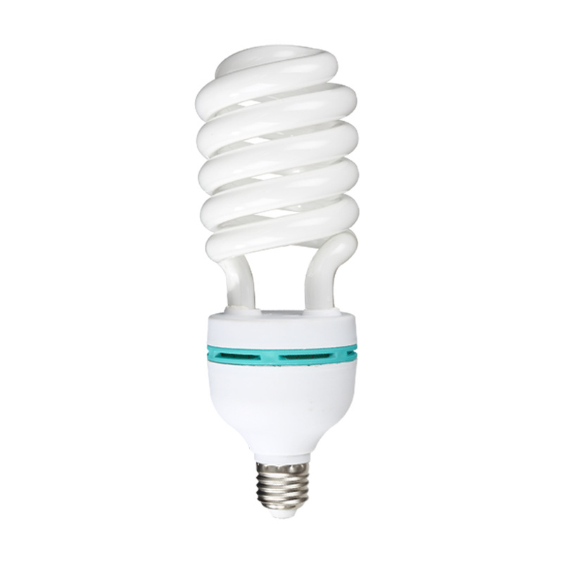 Picture of Factory wholesale energy-saving lamp tricolor high-power half screw energy-saving bulb spiral household glass tube