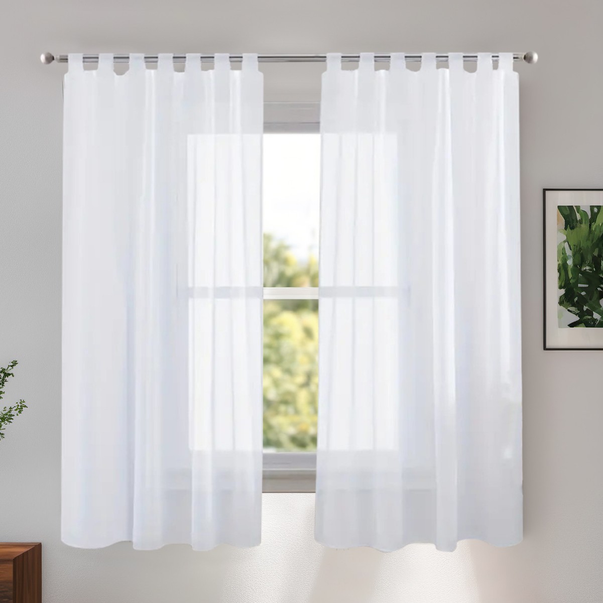Cross-border new single string Trilon condole belt window screen solid color semi-shading curtain factory SHEIN in stock generation