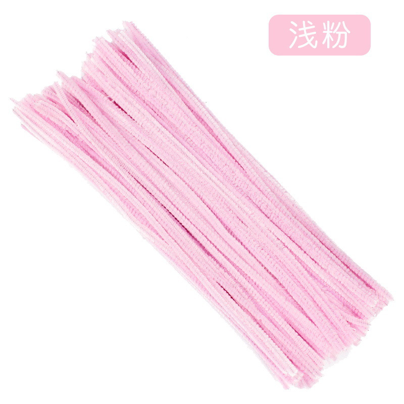 Picture of Children's puzzle twist bar environmental protection color wool wool root plush DIY kindergarten handmade beautiful Labor materials
