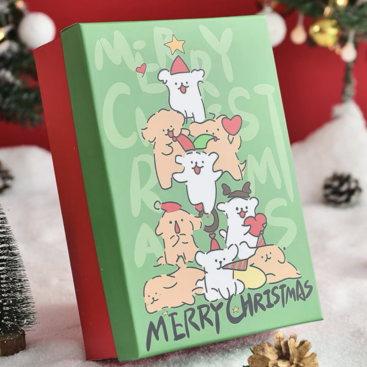 Picture of Customized Paper Boxes, Winter Gift Boxes, Scarves, Hand Warmers, Cosmetics, New Flip-Top Boxes, Packaging Boxes, Custom-Made