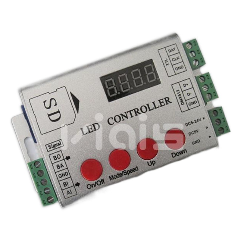 Factory DC5-24V programmable LED full-color light strip controller magic light bar module Display Controller