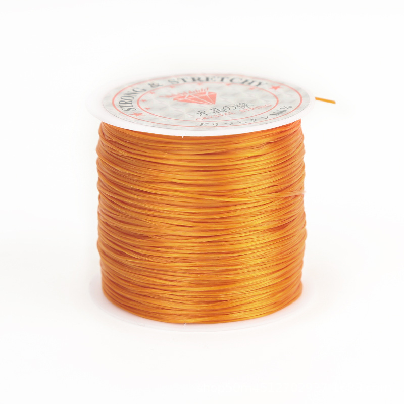 Picture of Flat elastic string bracelet rope spandex crystal line hand-worn beads bracelet accessories material manufacturers