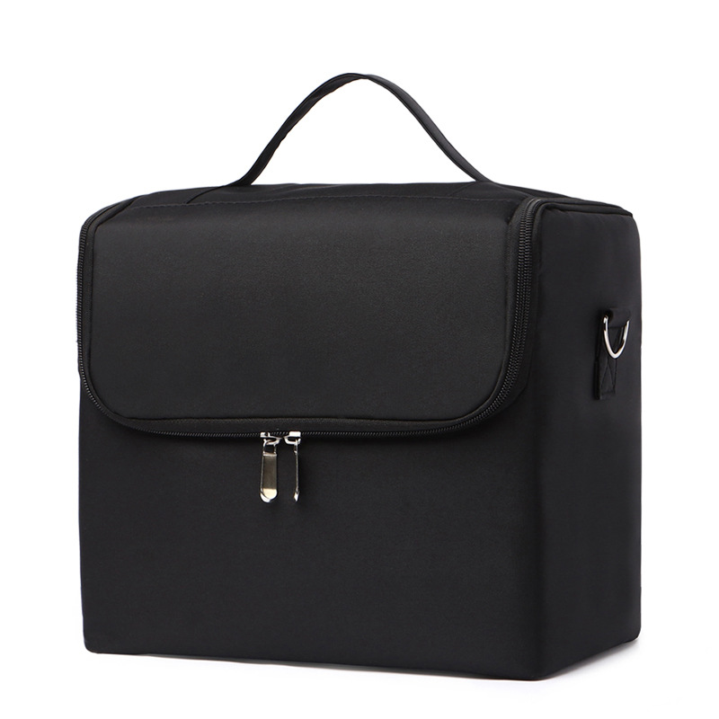 Picture of Cosmetic Portable Cosmetic Bag Students Internet Celebrity Nail Art Tattoo Toolbox Large Capacity Travel Cosmetic Storage Bag