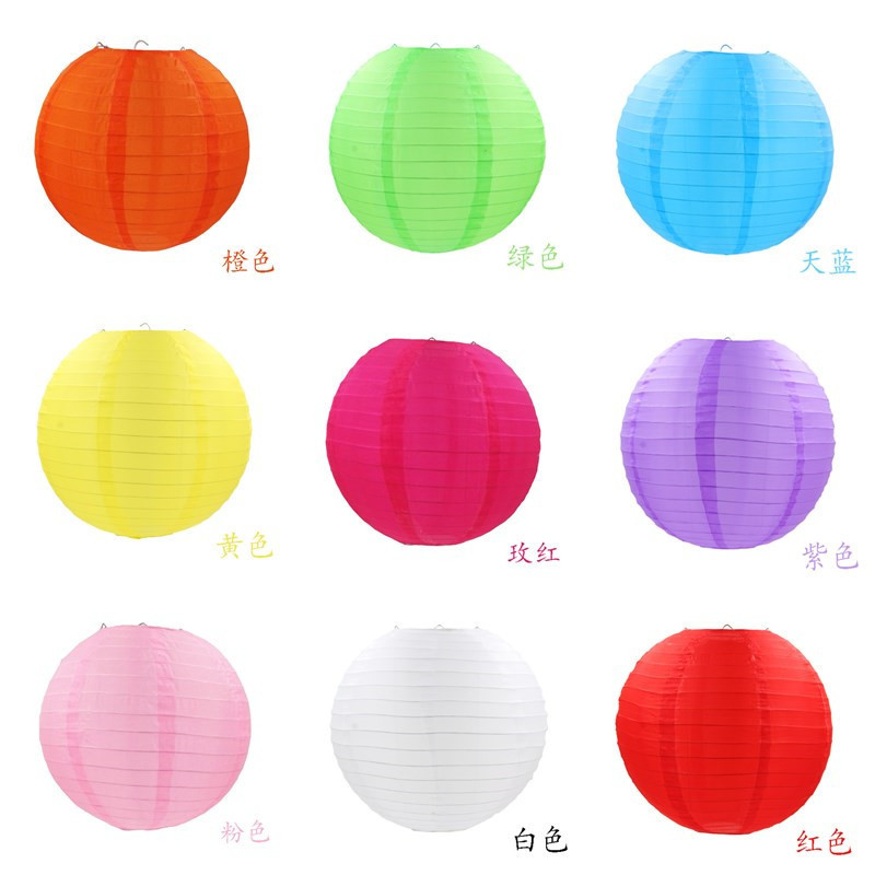 Picture of Spring Festival New Year's Day Red Lantern Decoration Outdoor Waterproof Festival Wedding Festive Decoration New Year Lantern Hanging Lights