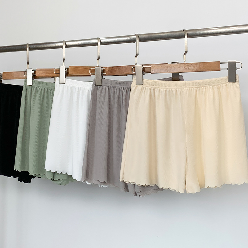 Picture of Safety pants women's anti-light 2022 spring and summer New threaded loose shorts wear Ice Silk seamless leggings