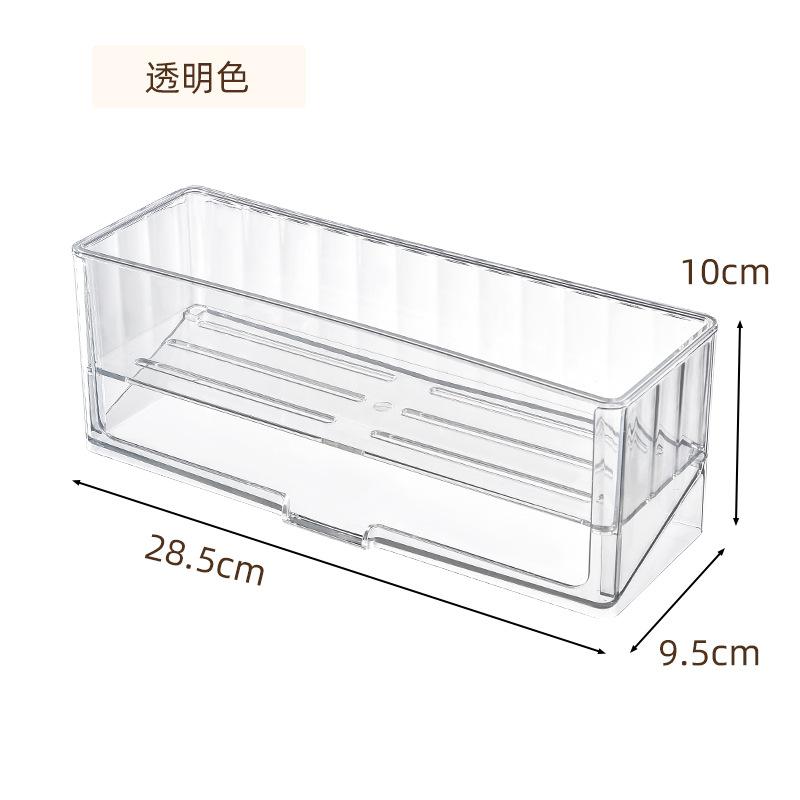 Picture of Kitchen Sink Storage Rack Installation-Free Dish-Washing Sink Rag Storage Shelf Kitchen Sink PET Drain Storage Rack