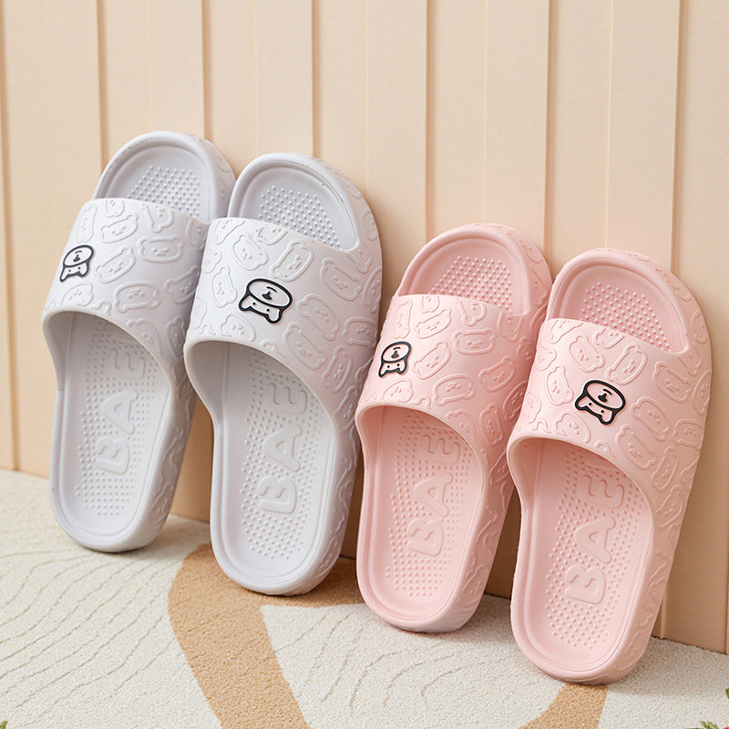 Men's Summer Household Wholesale Supermarket Eva Slippers for Women's Indoor Thick-Soled Home Bathroom Non-Slip Slippers
