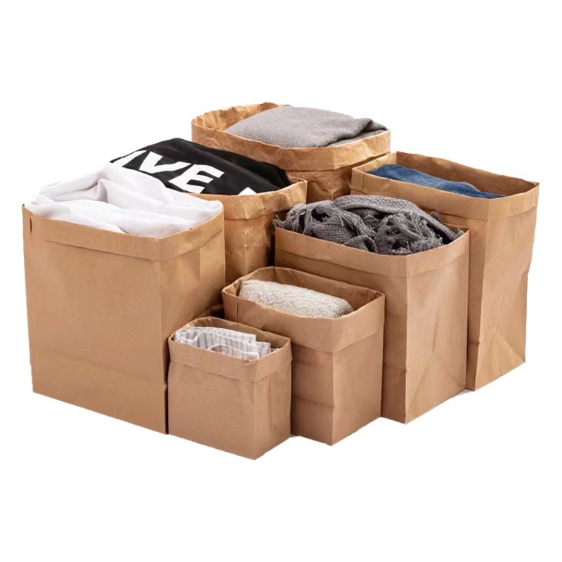 in stock wholesale kraft paper food bag disposable oil-proof hamburger take-out packing bag barbecue bread packaging storage