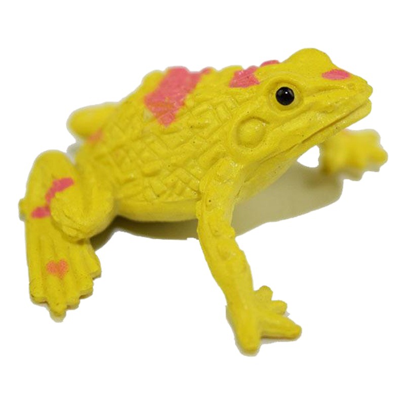 Cross-Border Simulated Frog Model Toys, Tropical Rain Frogs, Goldfish 12 Small Frogs, Street Stalls, Hot Selling Animal Models