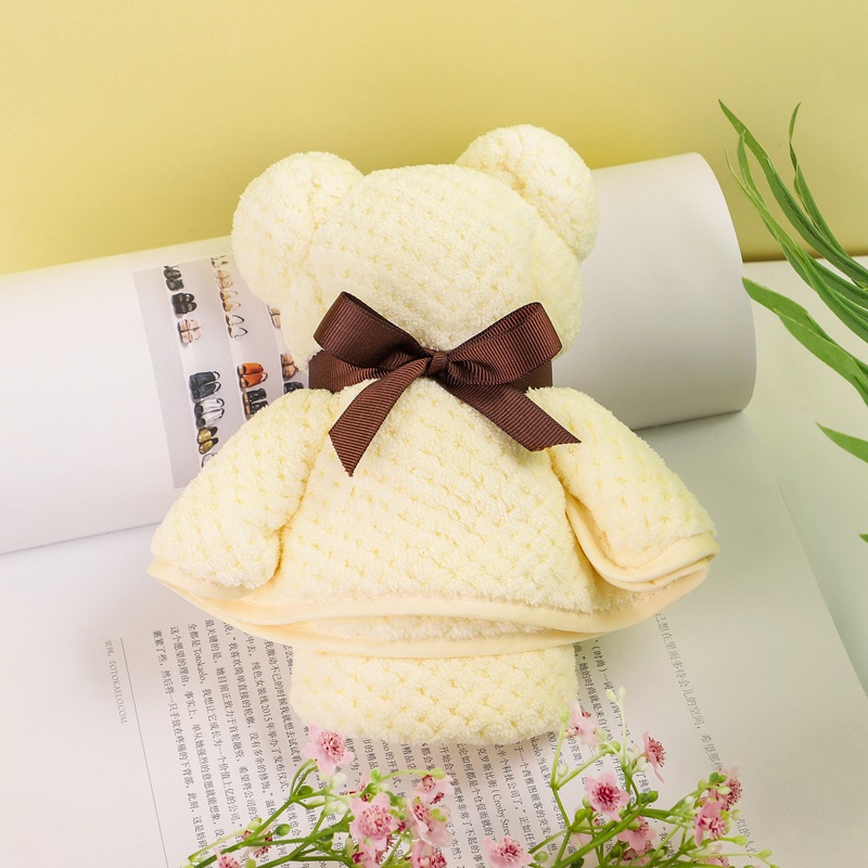 Picture of Bear Towel Hand Gift Wedding Gift Birthday Return Gift Wedding Shop Christmas Gift Opening Gift Bear Towel