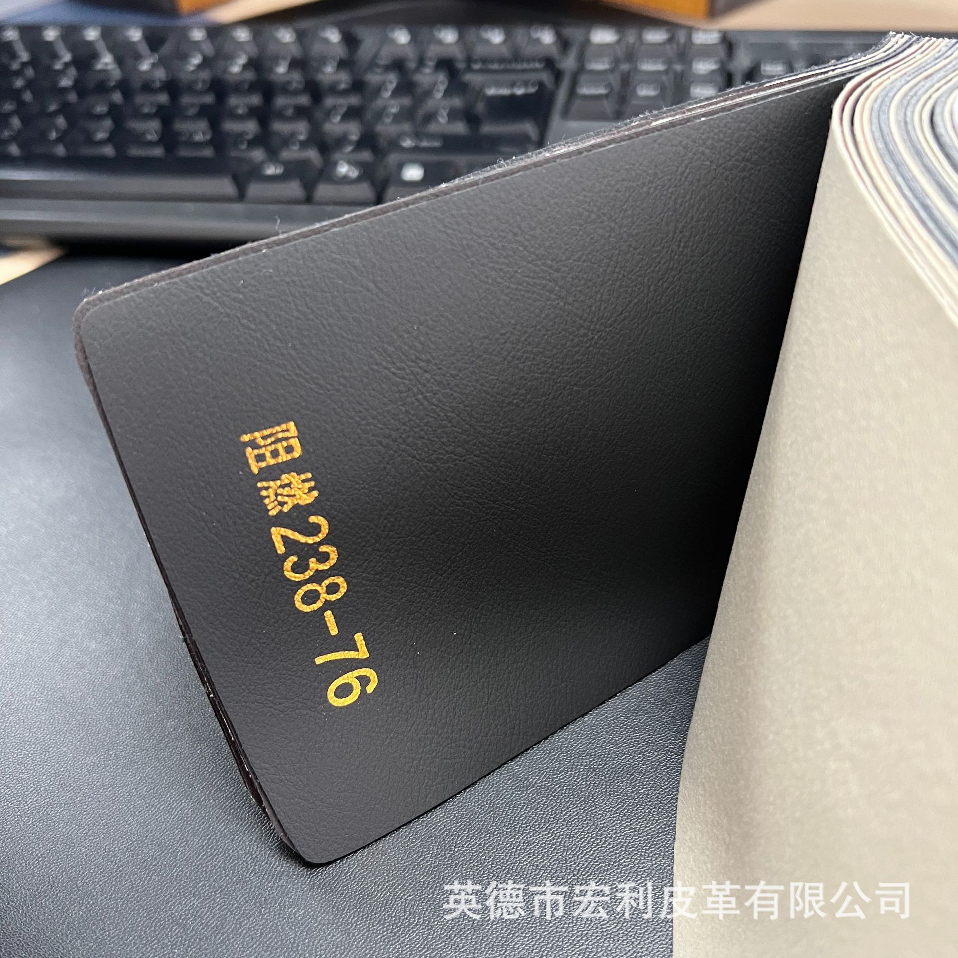 Picture of 238 light tumble flame retardant sofa leather mercerized cat claw leather car interior modification interior artificial leather