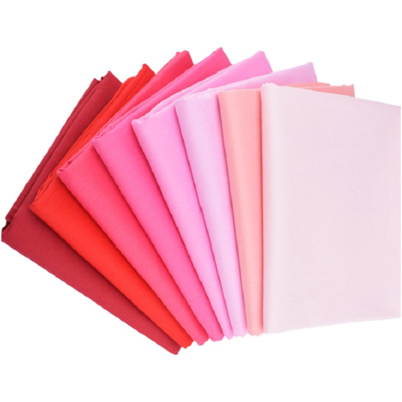 Cross-border DIY handmade solid color plain color cloth decorative cloth small cloth head small cloth group fabric