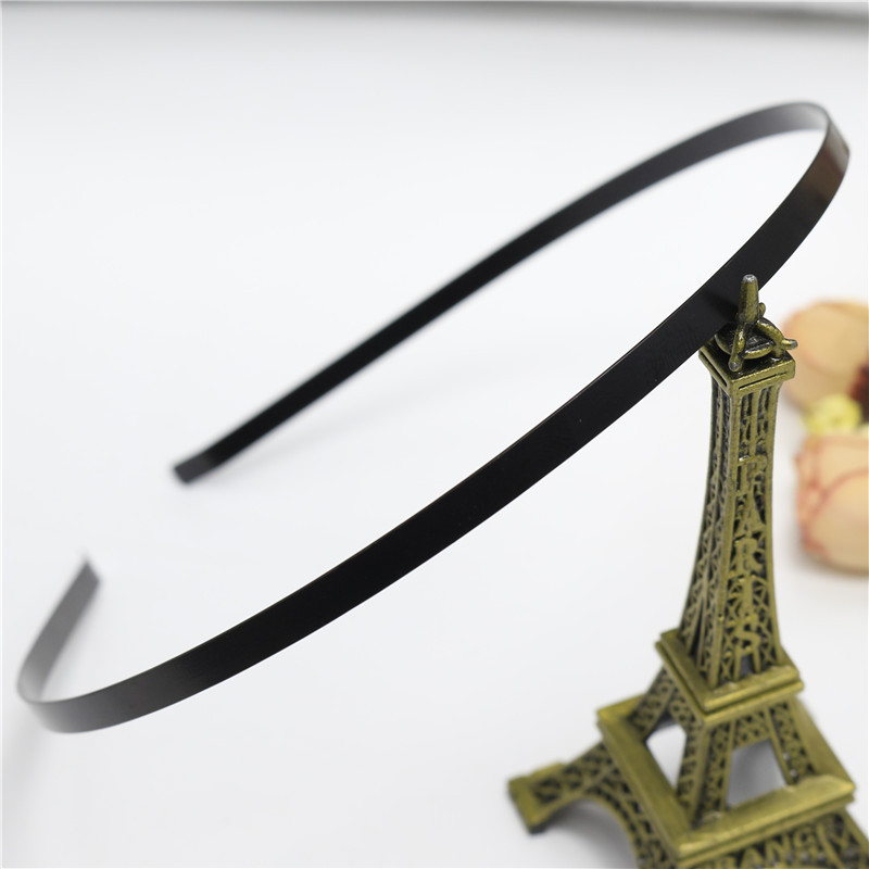 Picture of DIY hair accessories hair band accessories wholesale thick plated black gold silver copper accessories hair band