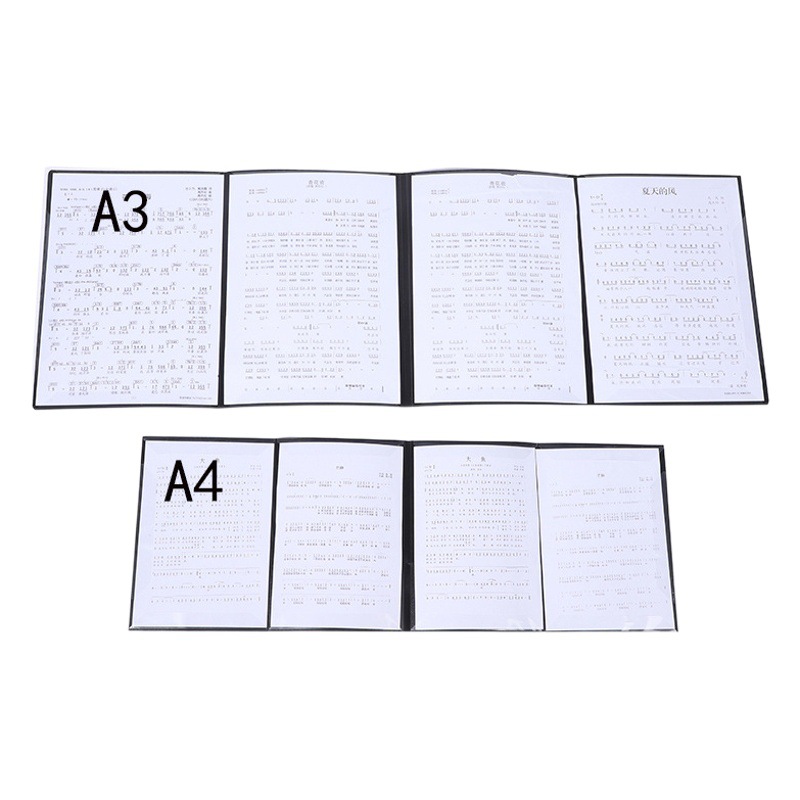 A3 Piano Can Modify the Score Holder 6-Page Expandable Piano Score Holder A4 70% off Stacking Music Score Holder