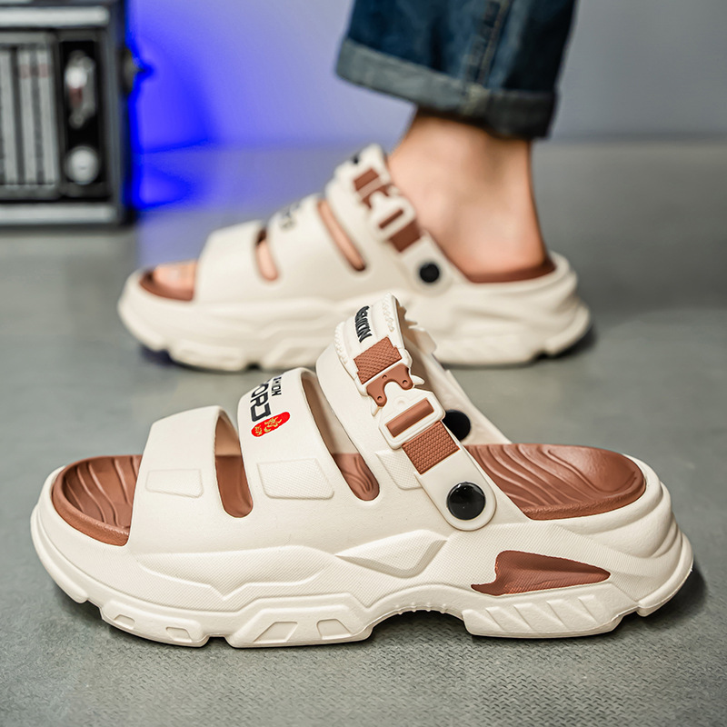 Sandals: Men's outdoor wear, dual-purpose driving, beach slippers, youth outdoor platform, high-end sports sandals