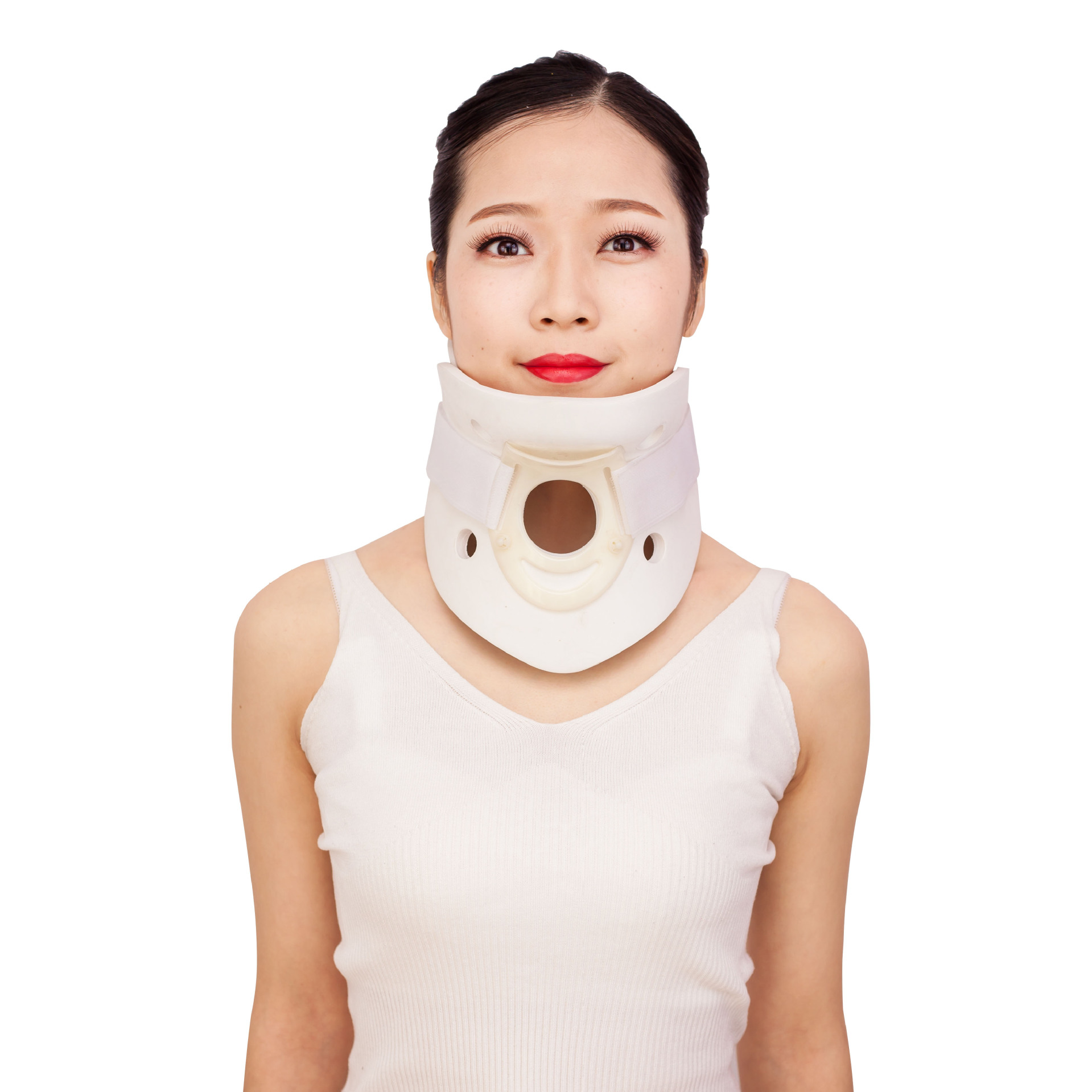 Picture of Summer Day Cervical Spine Fixation Brace Philadelphia Neck Support Neck Brace Polymer Split Neck Brace