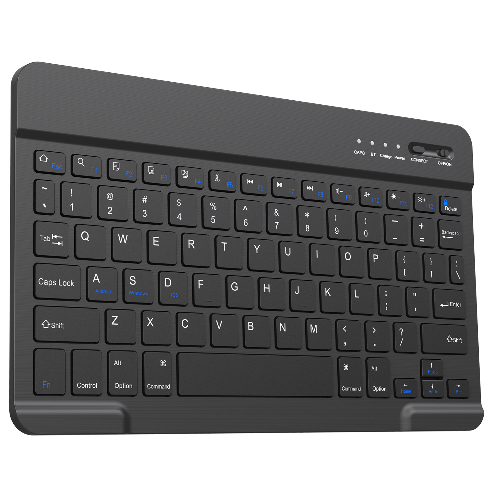 Picture of Cross-border explosions Russian small language wireless bluetooth keyboard ultra-thin portable wholesale Russian Korean wireless keyboard