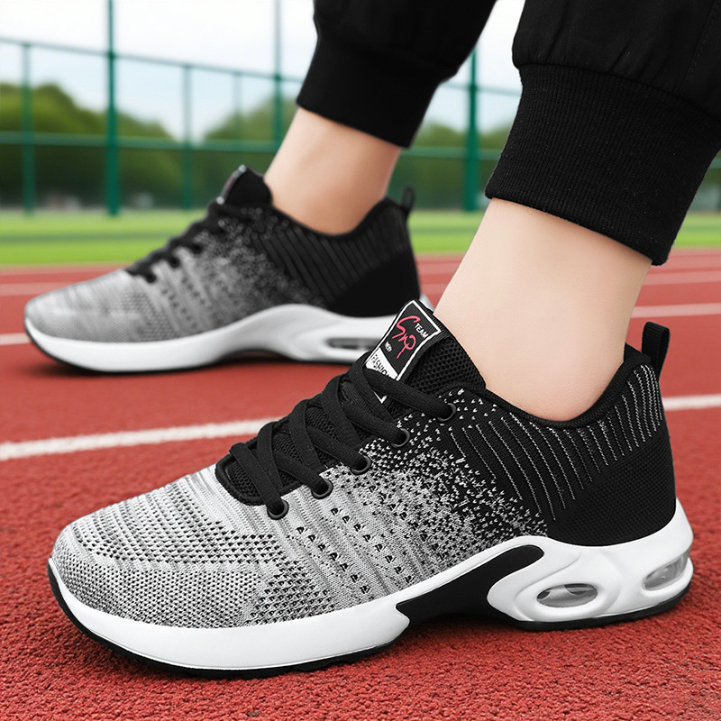 Shoes for Men 2025 Summer Cross-Border Men's Shoes Breathable Air Cushion Running Shoes Lightweight Shoes Casual Sports Shoes for Men