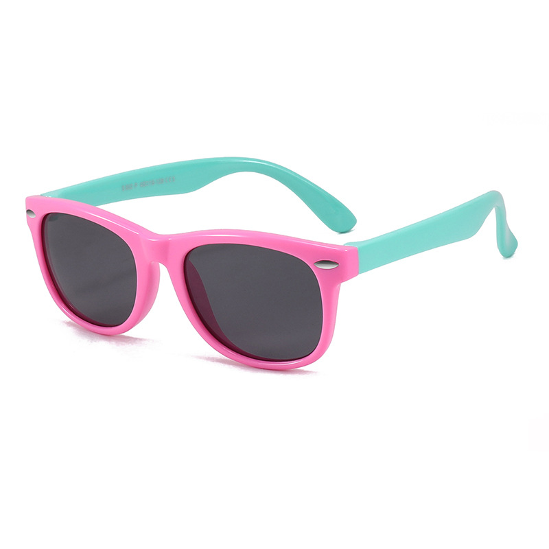 Picture of Factory new spot wholesale silicone UV protection sunglasses baby glasses polarized children sunglasses 802