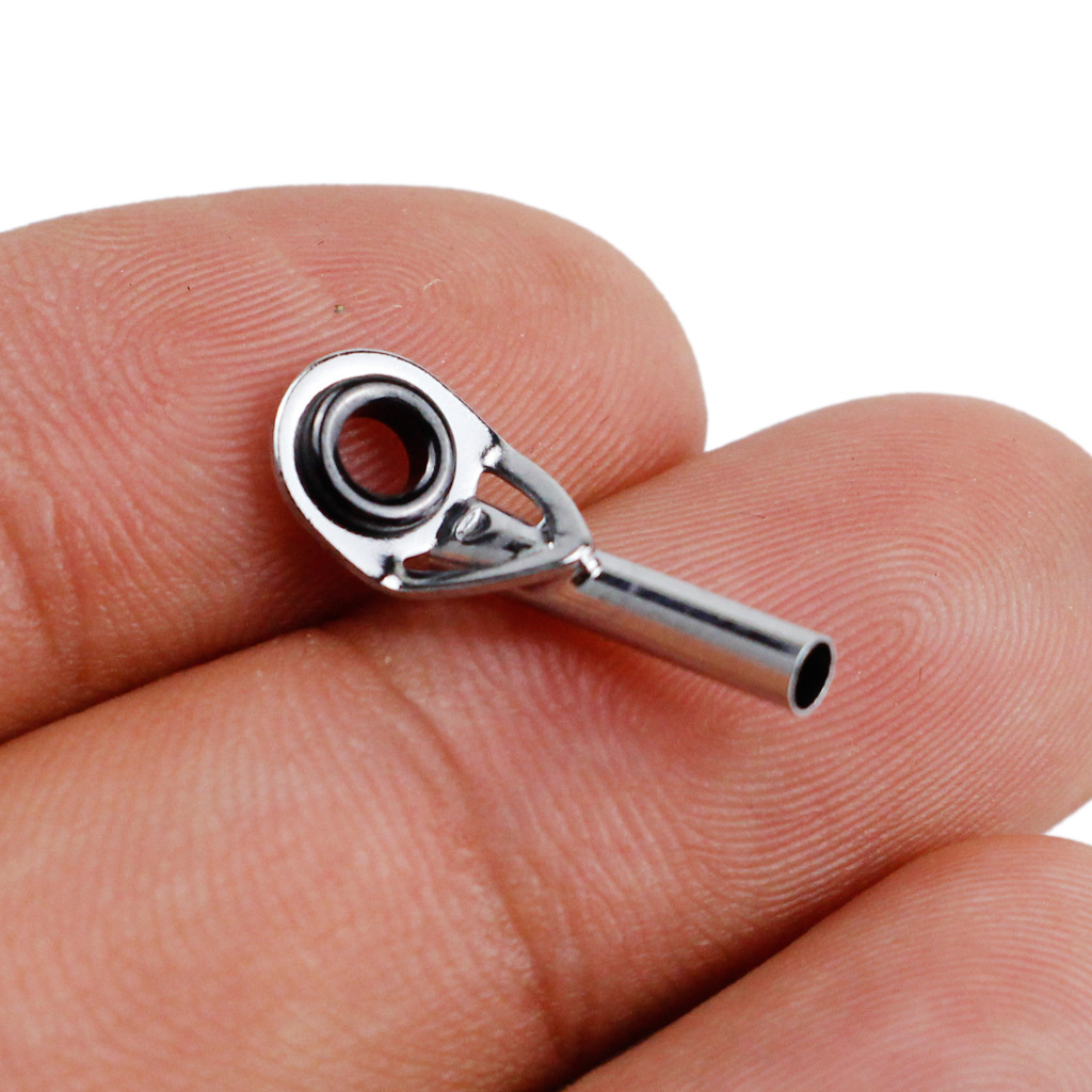 Picture of High hunting rock rod top ring leading eye rock fishing sea rod leading eye guide ring accessories Luya crossing wire ring cross-border fishing gear fishing rod
