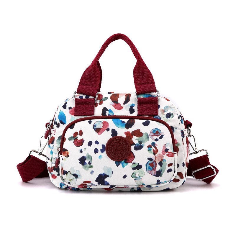 Picture of Lightweight waterproof nylon cloth bag casual messenger bag new versatile small square bag trendy women's shopping handbag