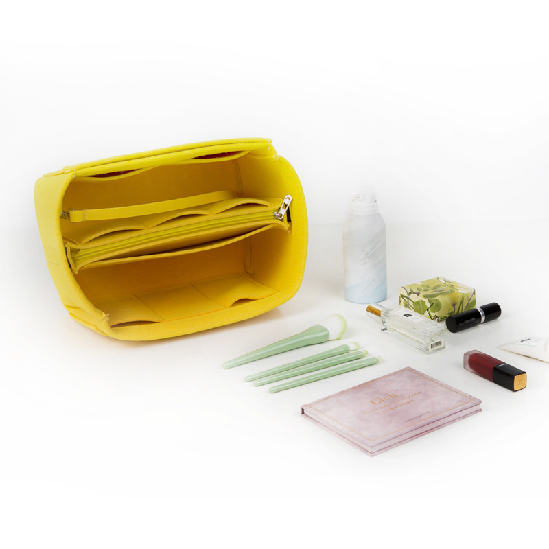 Picture of [Felt Cosmetic Bag] Spot Wholesale Cosmetic Storage Felt Cosmetic Bag Simple Fashion Felt Cosmetic Bag