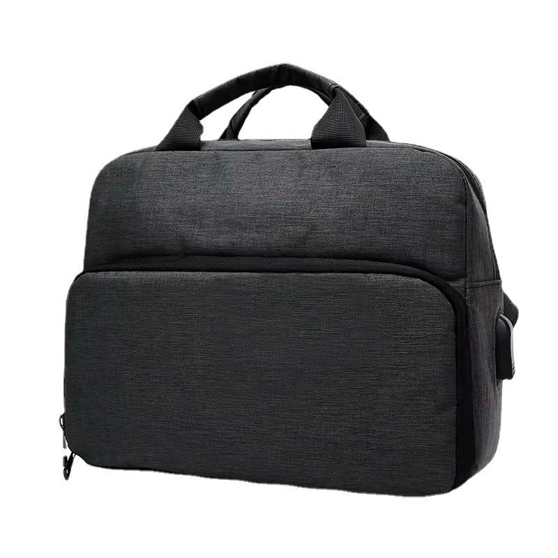 Picture of New SLR Camera Bag Men's Shoulder Photo Bag Multifunctional USB Waterproof Rain Cover Wear-resistant Crossbody Shoulder Bag