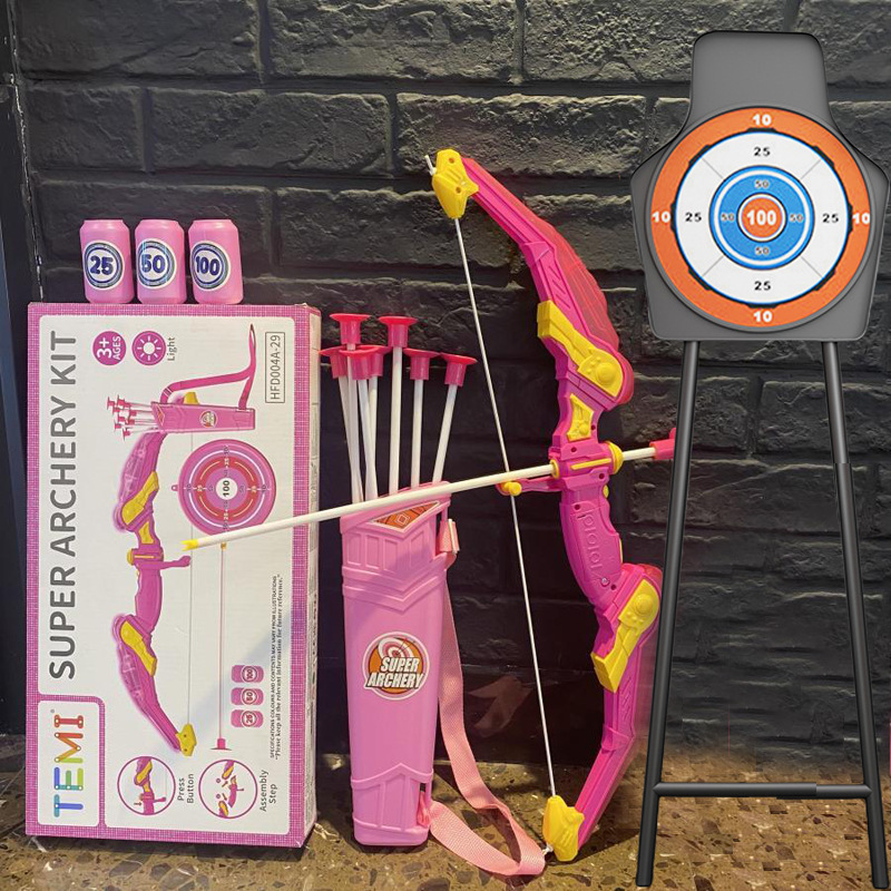 Picture of Cross Border Kids Sports Shooting Toys Boys Light Bow suit Outdoor Sports Toys