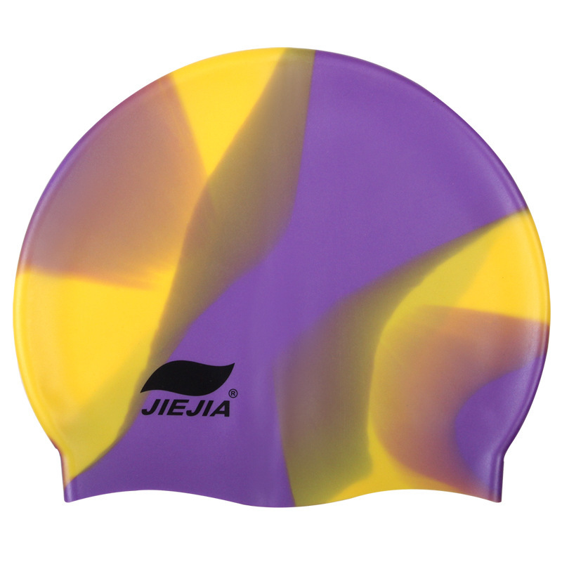 Picture of JIEJIA JIEJIA silicone cap genuine goods adult swimming cap in stock wholesale SC monochrome MC mixed color silicone swimming cap