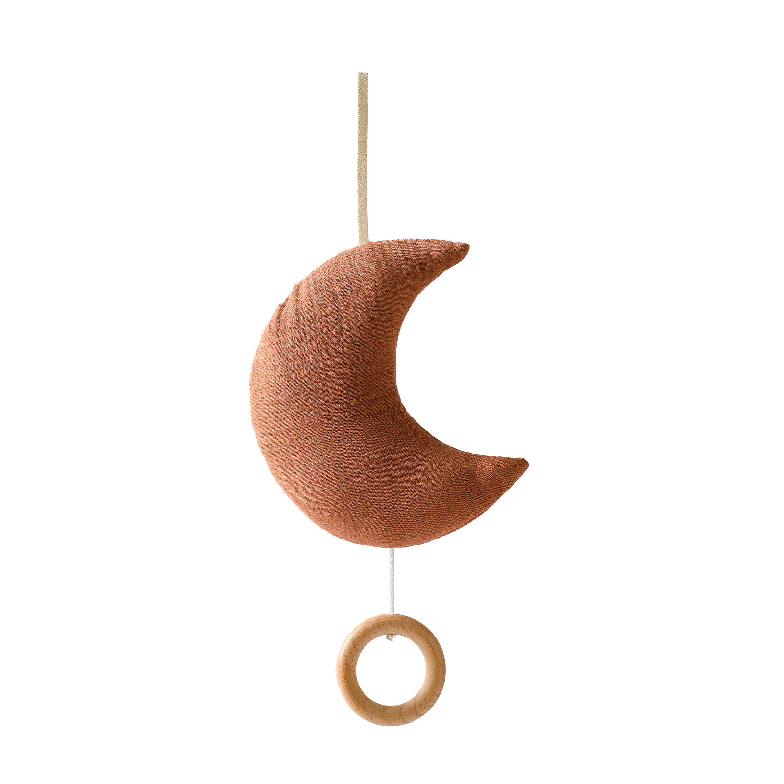 Picture of Amazon Simple Baby Bed Bell Wooden Bracket Mosquito Net Hanging Pole Bed Bell Accessories Newborn Comfort Bed Bell Bracket