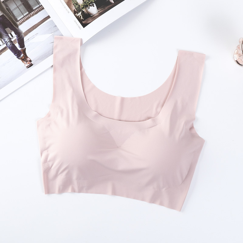 Picture of Shangpin Safe Generation Seamless Wireless One-Piece Ice Silk Push-Up Large Size Beautiful Back Sports Bra Underwear for Women