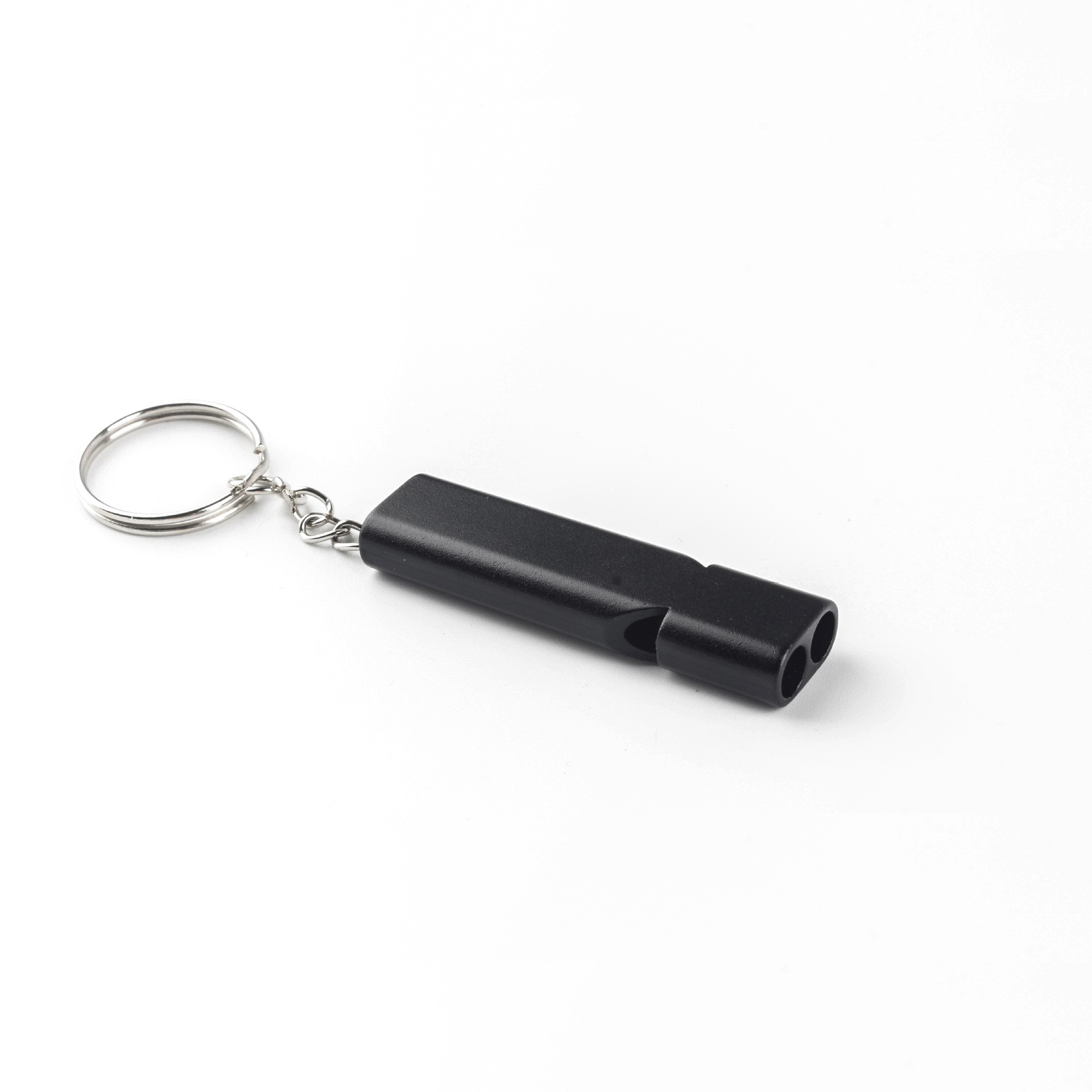 Picture of Aluminum Alloy dual-frequency survival whistle outdoor whistle double tube outdoor survival life-saving whistle equipment EDC worker