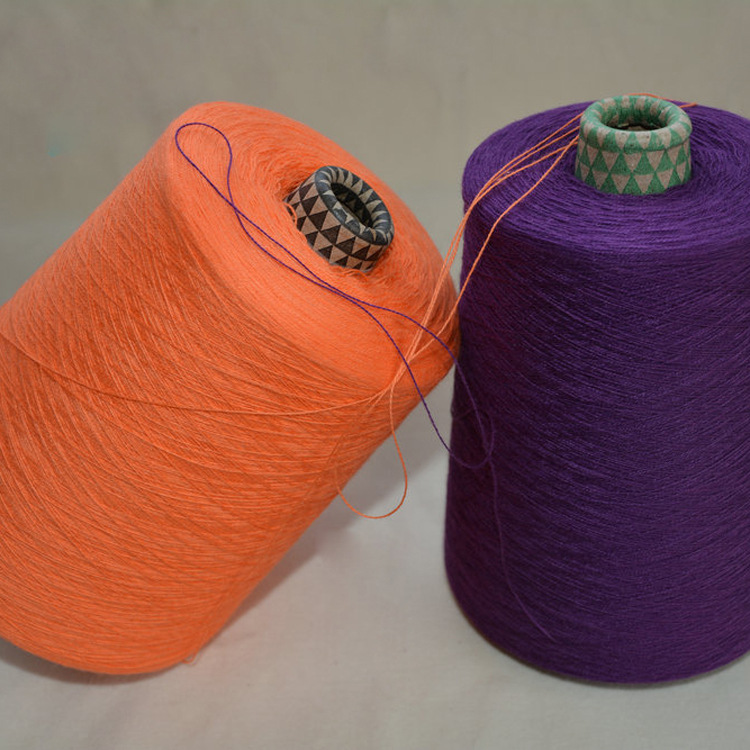 Picture of 30S/2 Color Spinning Viscose Yarn Factory Ring Spinning Rayon viscose Semi-worsted Dyeing Yarn