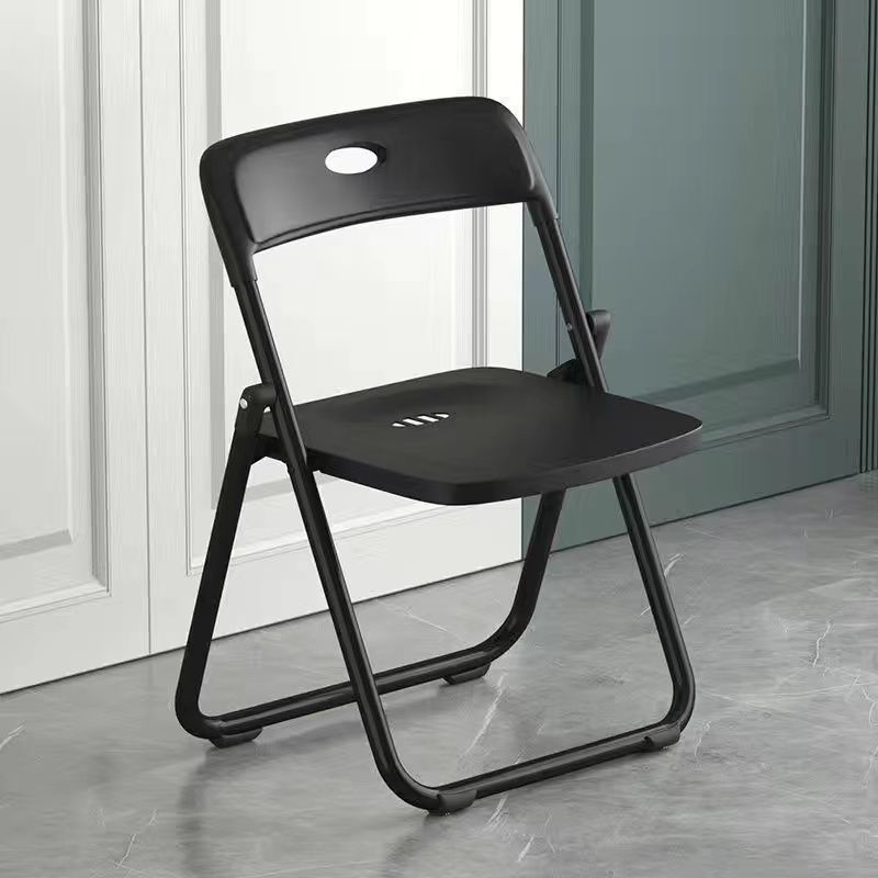 Picture of Simple stool, back chair, home folding chair, portable computer chair, training conference chair, dining chair, dormitory office chair