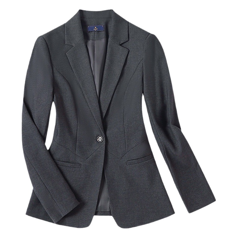 Professional long-sleeved suit women's suit elegant winter thick fashion hotel front desk work clothes formal wear jewelry shop work clothes