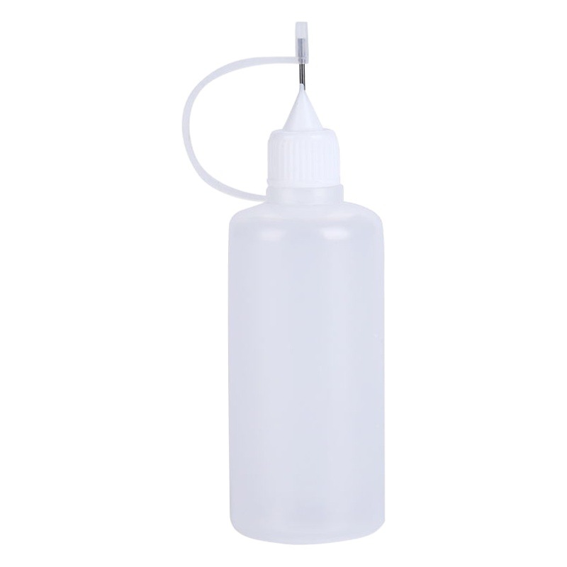 Dispensing Bottle Plastic 5/10/20/50/100 ml Pinhole Bottle Colorfulful Empty Bottle Filling with Oil Added Makeup Liquid