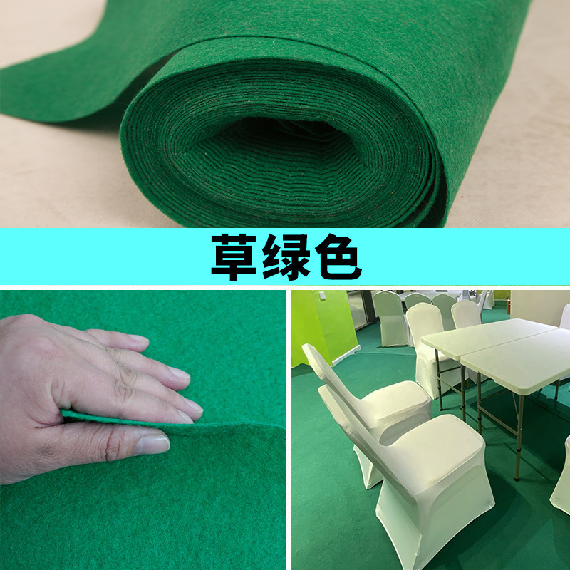 Picture of Jinning disposable wedding red carpet wedding thickened non-slip shop with shop entrance long-term stair red carpet